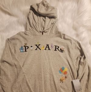 Disney Pixar Hoodie Sweater Grey